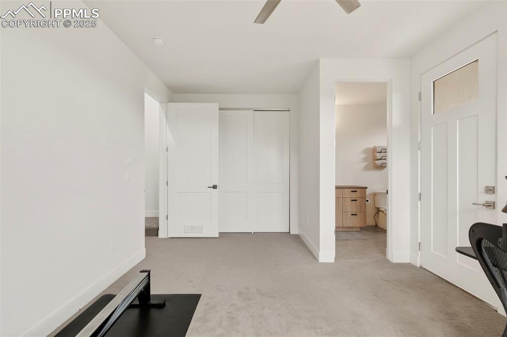 50 Sommerlyn Road Colorado Springs, CO 80906 - Photo 27 of 39 a view of room with furniture and closet