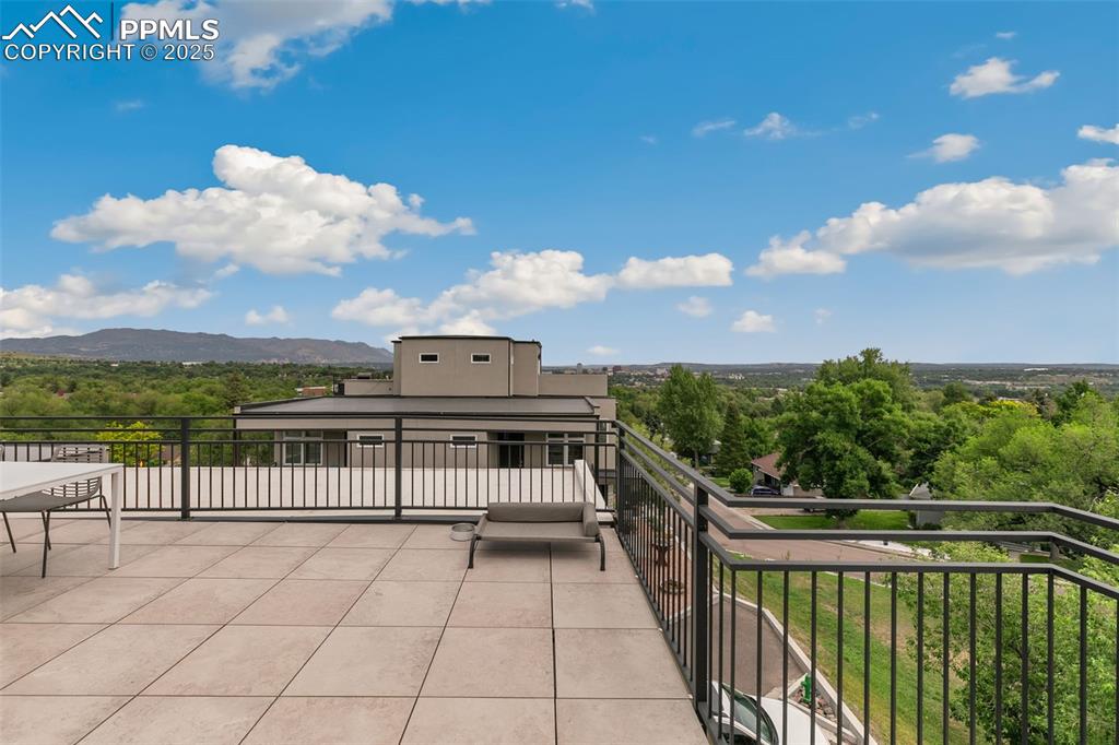 50 Sommerlyn Road Colorado Springs, CO 80906 - Photo 32 of 39 a view of a balcony with city view