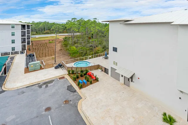 a view of outdoor space with seating area