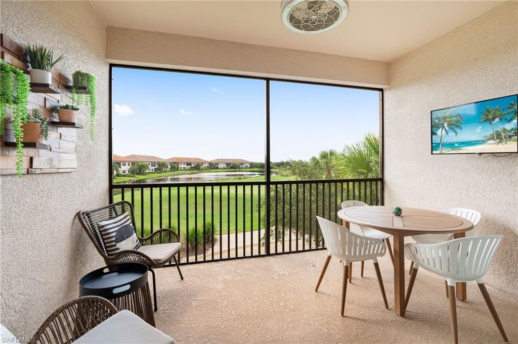 9402 Pocida Court, Unit 202 Naples, FL 34119 - Photo 25 of 31 View of sunroom / solarium