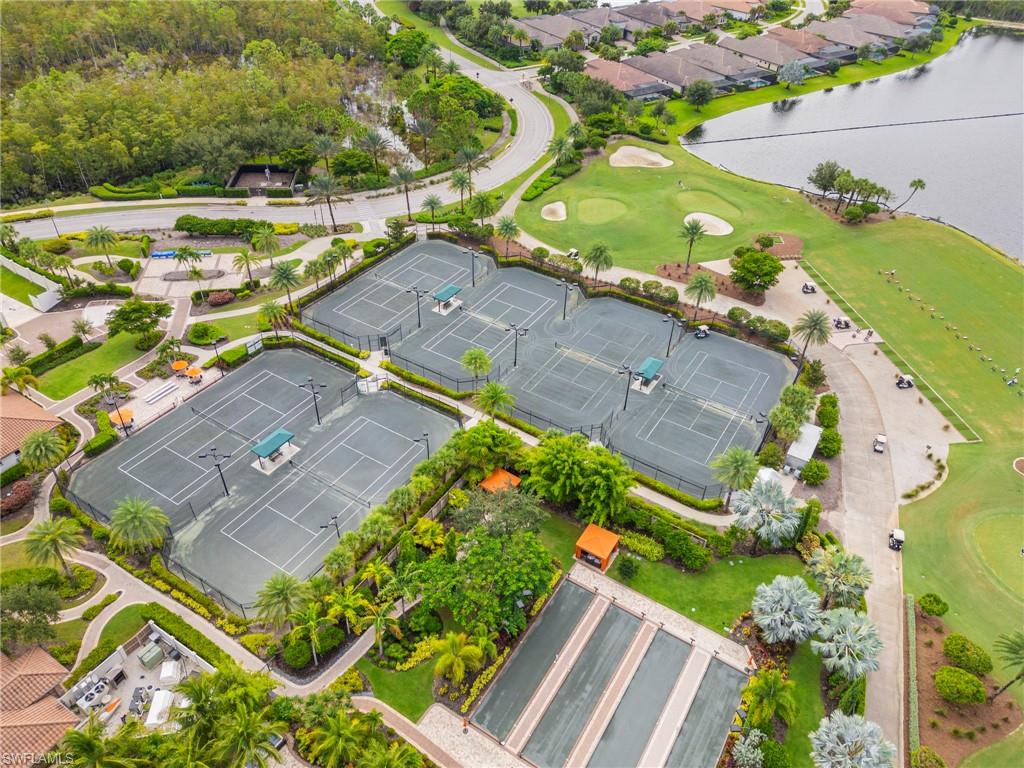 9402 Pocida Court, Unit 202 Naples, FL 34119 - Photo 31 of 31 Bird's eye view of a nearby body of water and a golf course