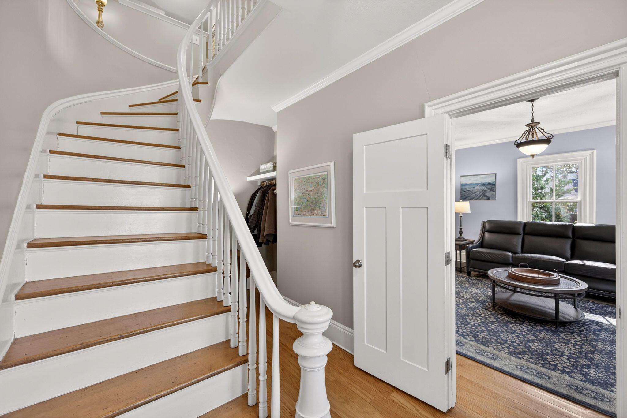 474 Davisville Road East Falmouth, MA 02536 - Photo 26 of 66 a living room with furniture and wooden floor