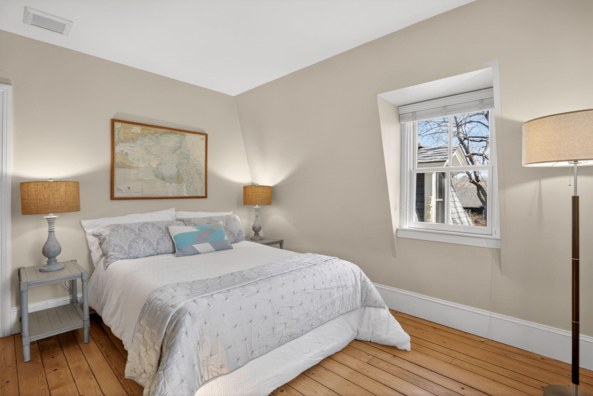 474 Davisville Road East Falmouth, MA 02536 - Photo 28 of 66 a bedroom with a large bed and a window