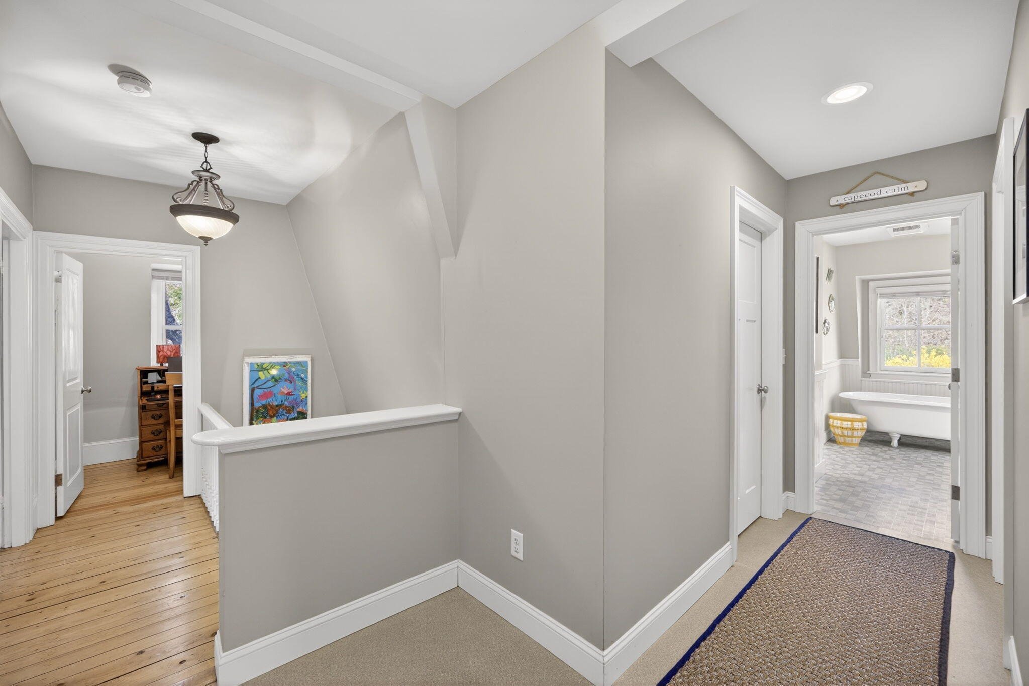 474 Davisville Road East Falmouth, MA 02536 - Photo 33 of 66 a view of an empty room and wooden floor