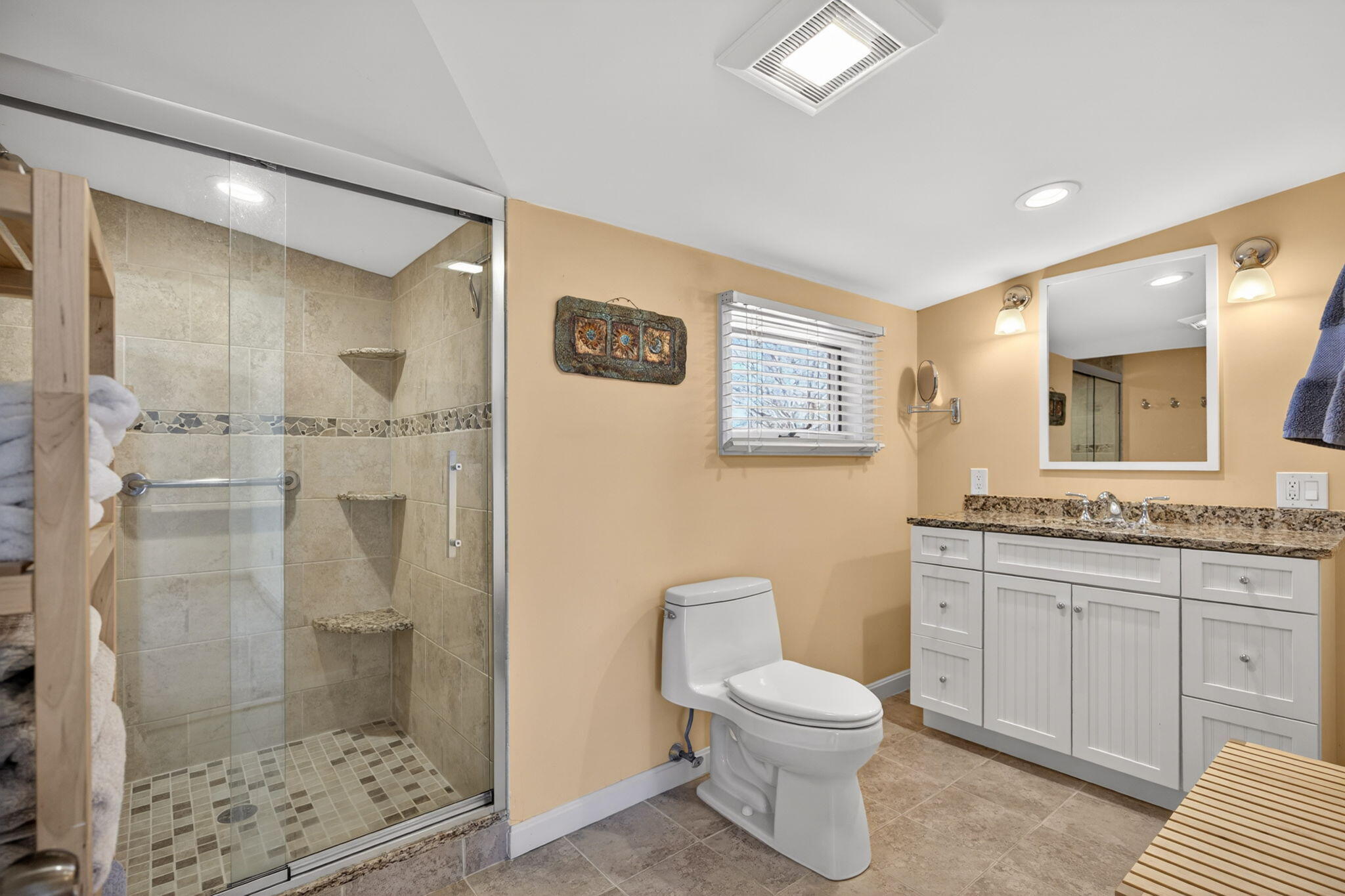 474 Davisville Road East Falmouth, MA 02536 - Photo 48 of 66 a bathroom with a toilet sink and shower
