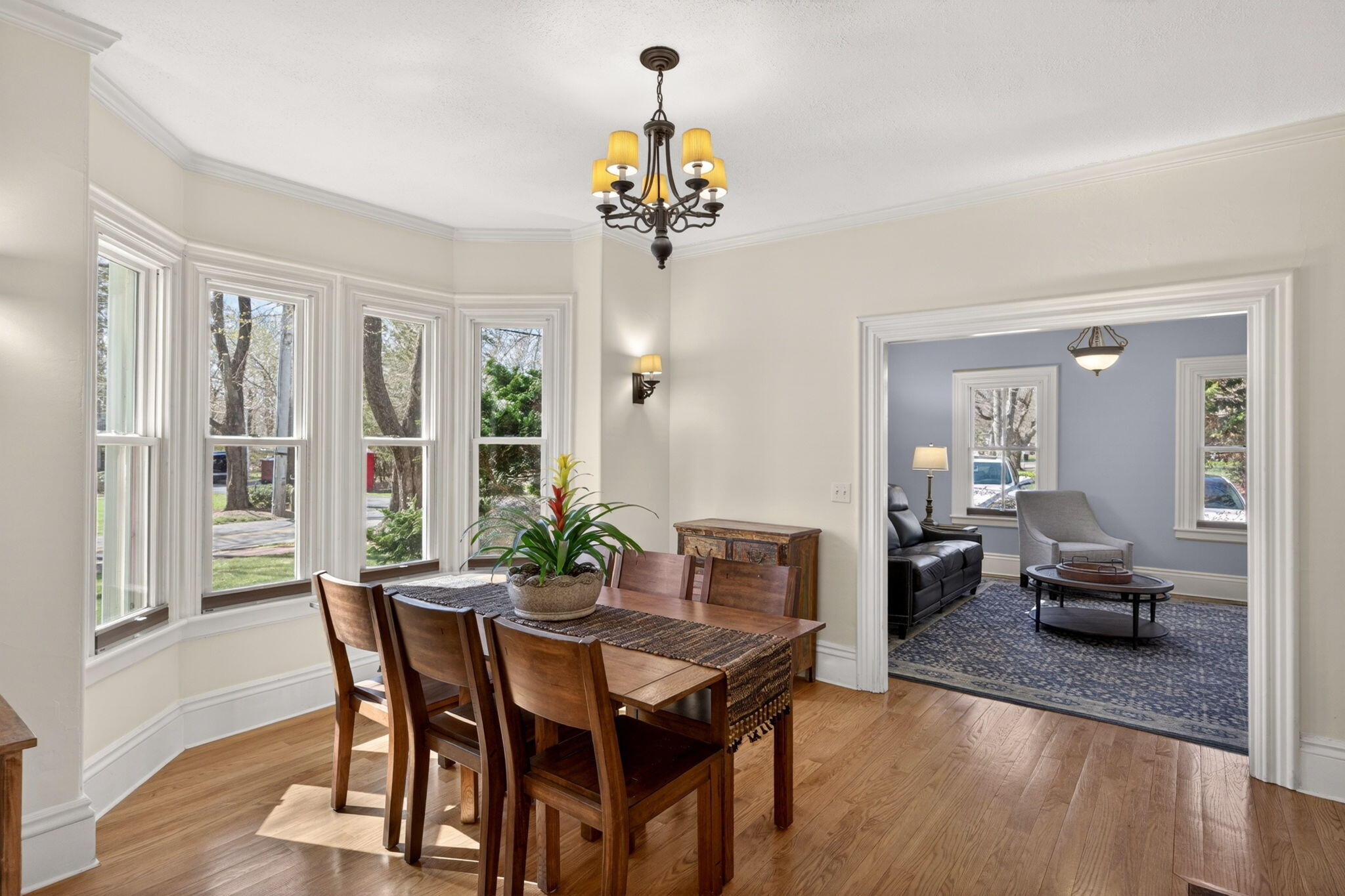 474 Davisville Road East Falmouth, MA 02536 - Photo 8 of 66 a view of a dining room with furniture window and wooden floor