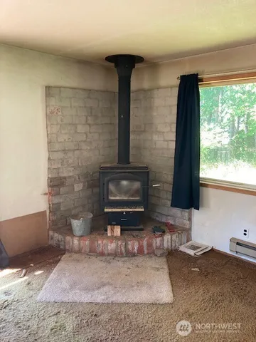 a bathroom with a sink a mirror and a shower