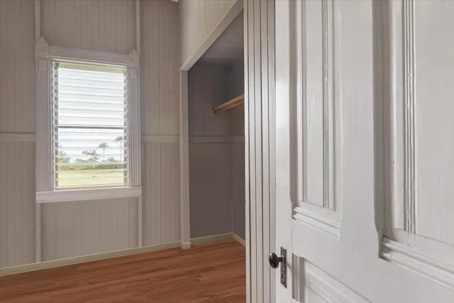 a view of front door