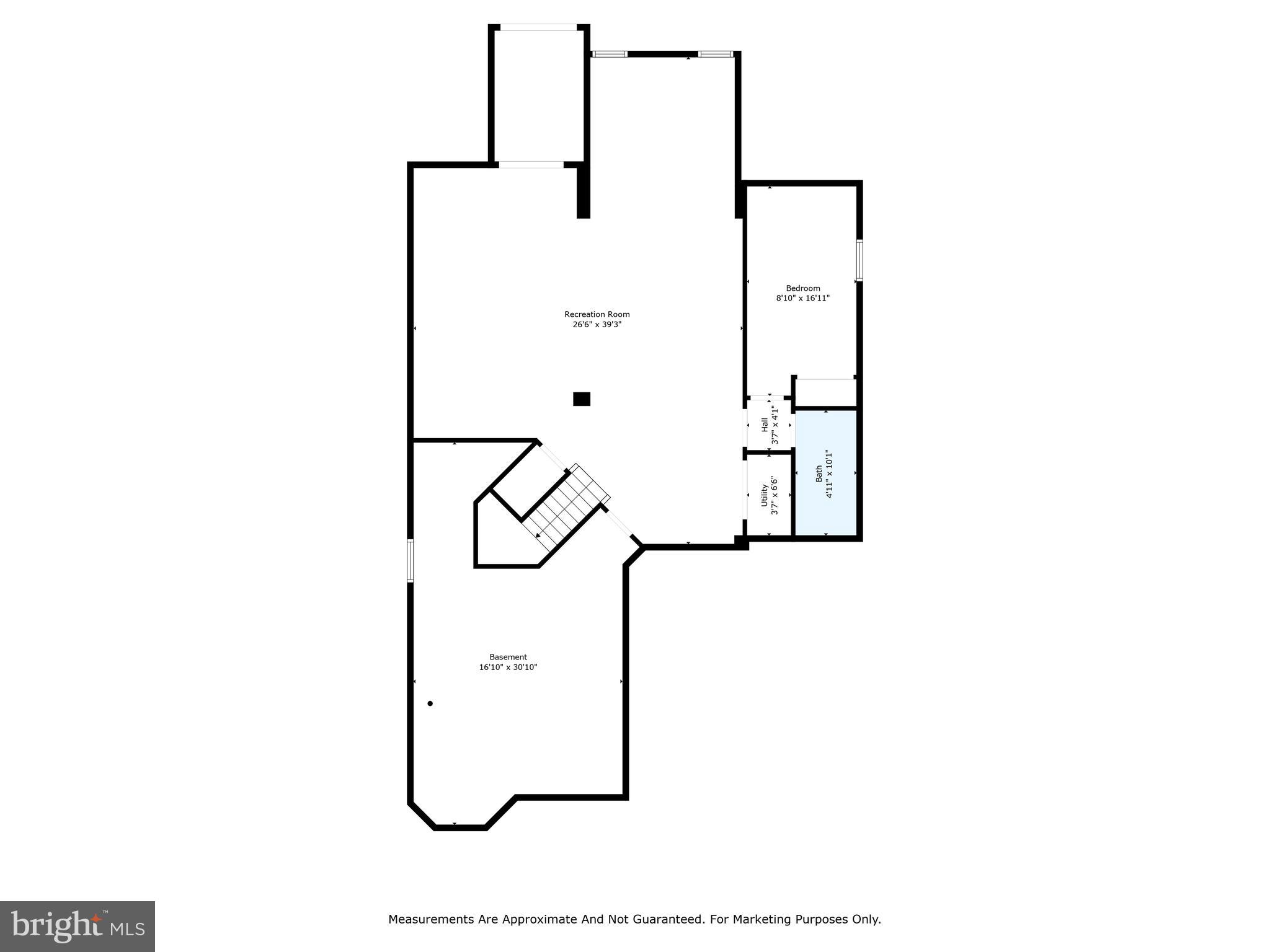 13141 Triple Crown Loop Gainesville, VA 20155 - Photo 68 of 68 Basement Floor Plan