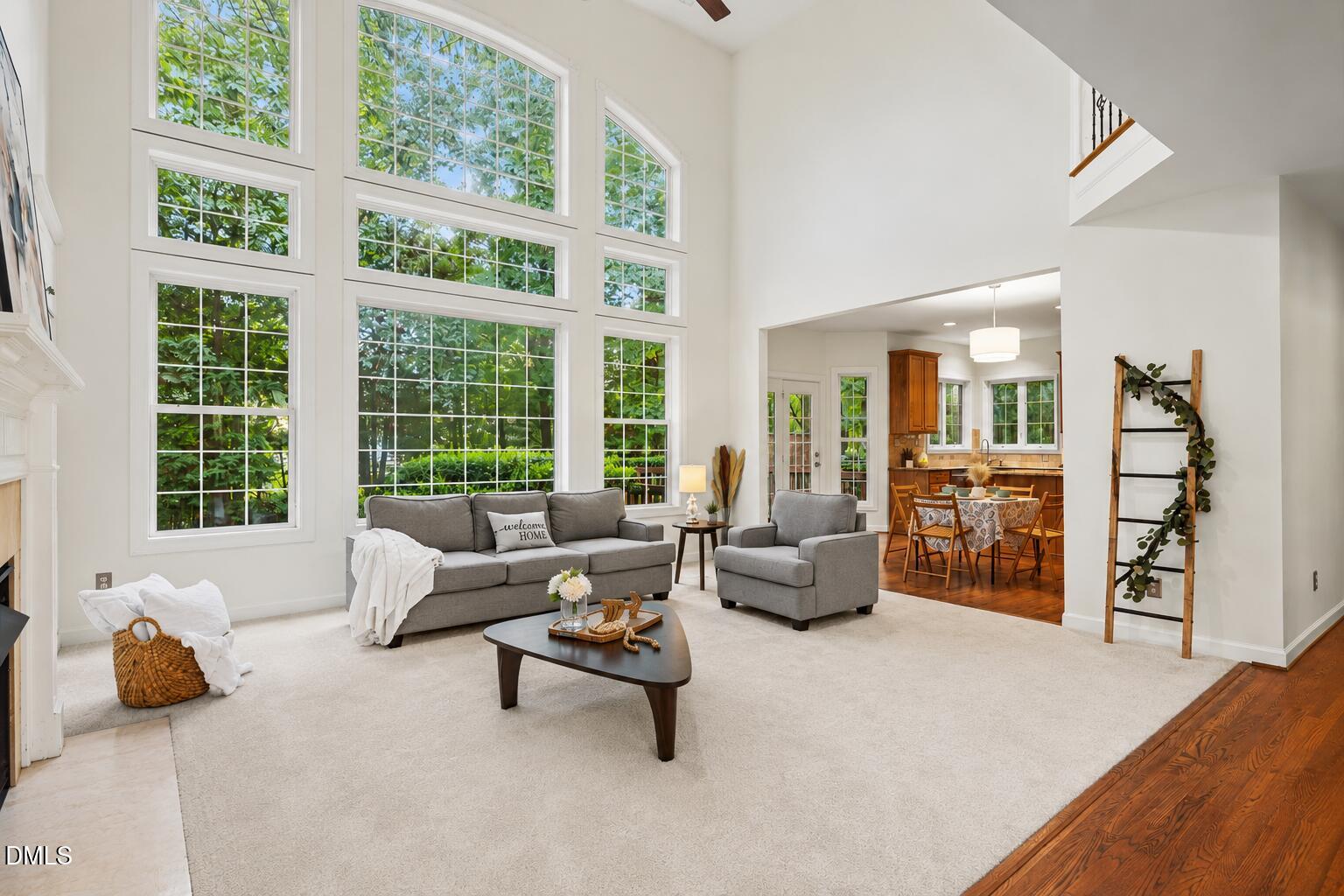 10600 Charlesgate Court Raleigh, NC 27614 - Photo 9 of 47 Two story living room
