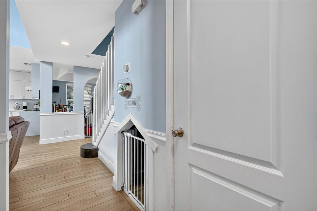 18676 Southwest 16th Street Pembroke Pines, FL 33029 - Photo 25 of 61 a view of entryway and hall with wooden floor
