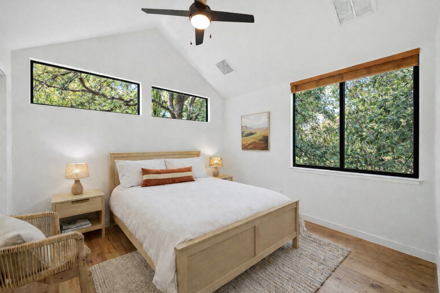 1005 Cardinal Lane, Unit B Austin, TX 78704 - Photo 10 of 17 a bedroom with a bed and window