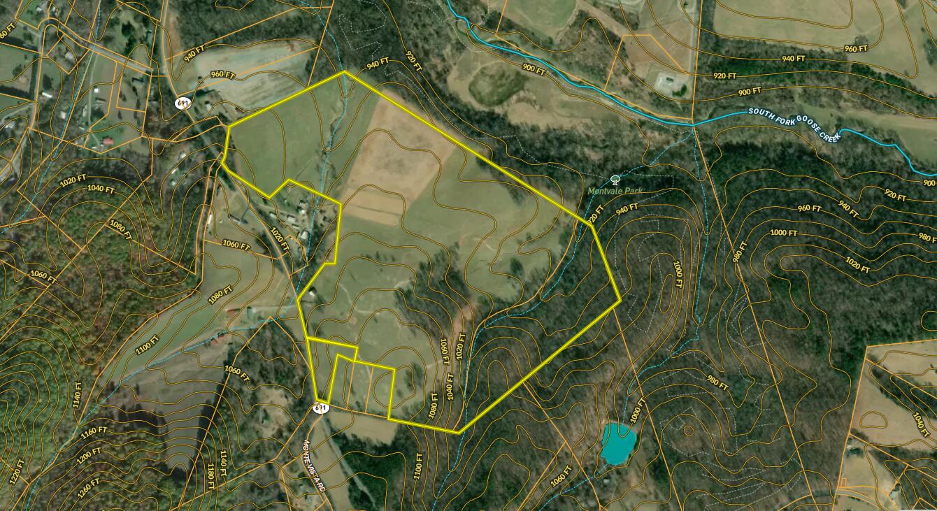 1704 Quarterwood Road Montvale, VA 24122 - Photo 24 of 24 Spurgeon aerial C