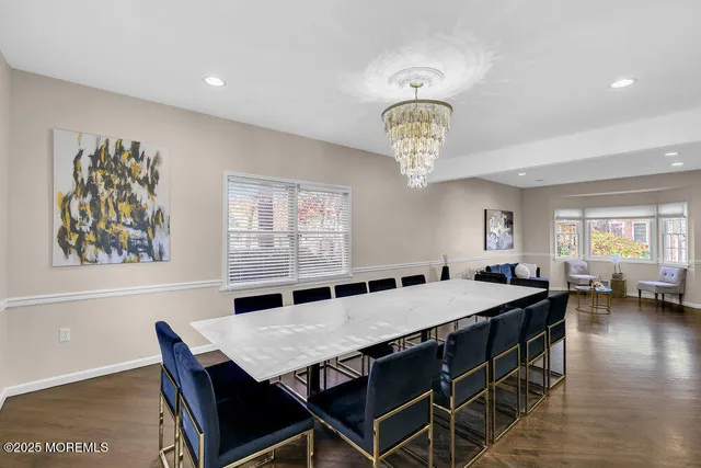 a view of a park with slide