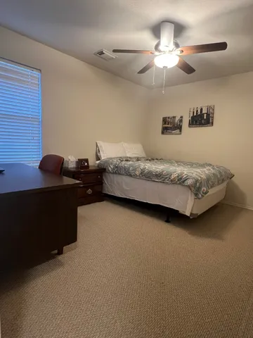 a view of hallway with stairs