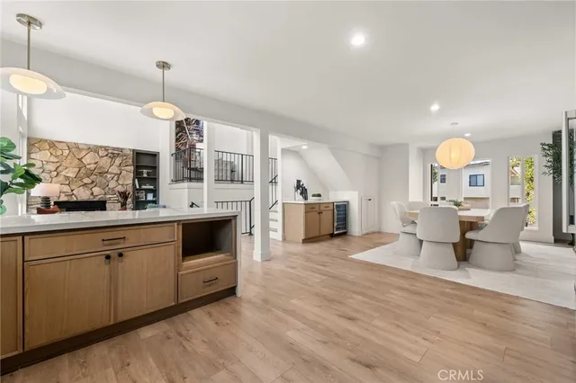 a kitchen with stainless steel appliances granite countertop a stove and a sink