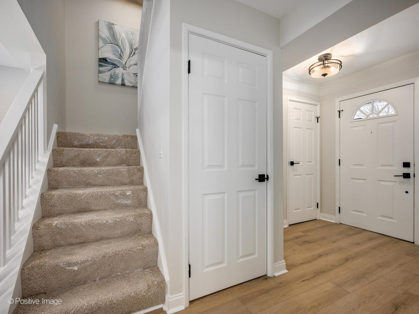 526 Thomas Road Bolingbrook, IL 60440 - Photo 11 of 23 a view of an entryway with wooden floor