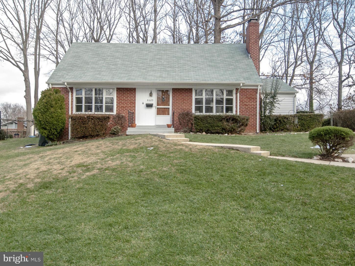 Brick front with Bay Windows