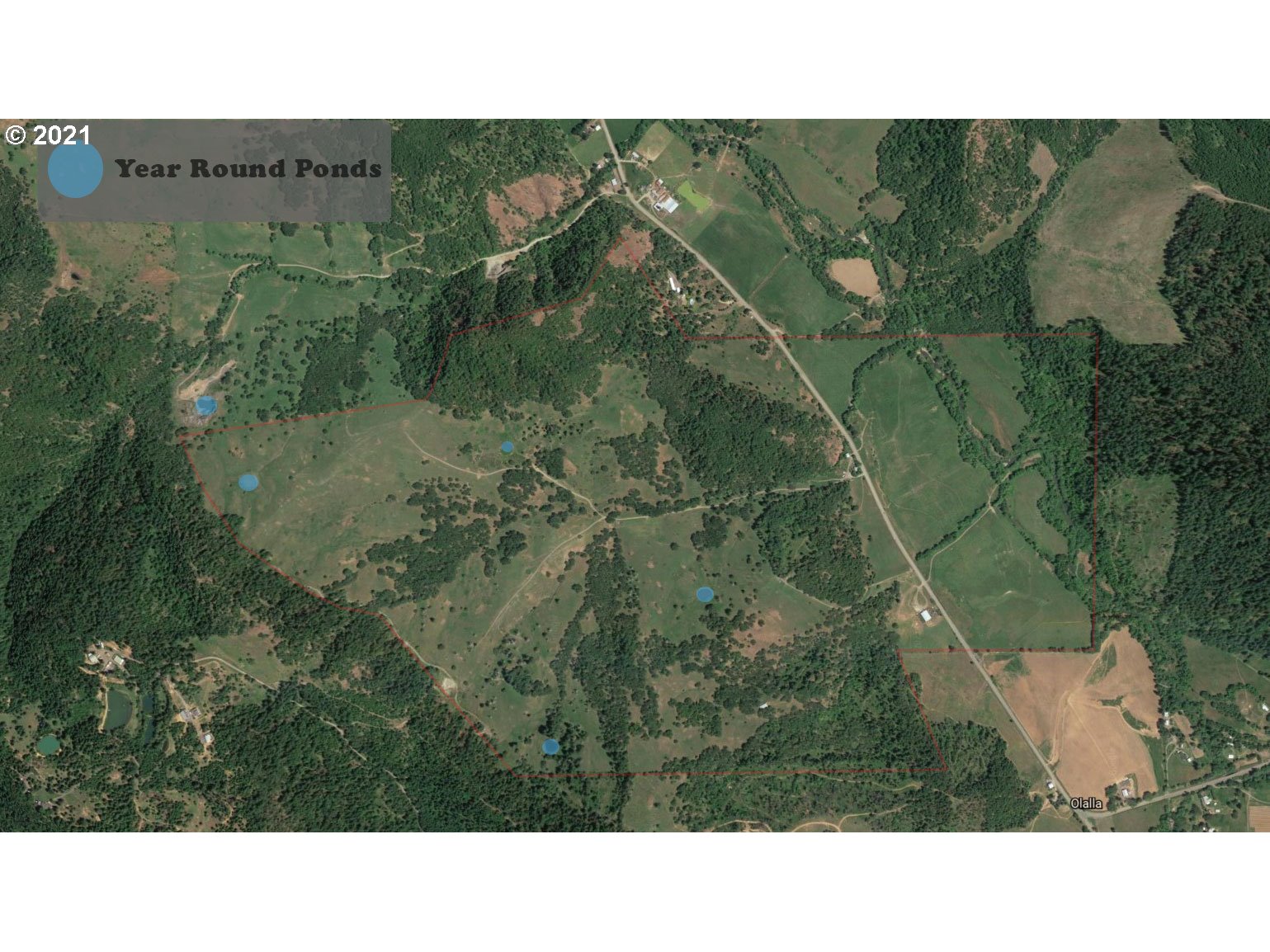 4189 Upper Olalla Road Winston, OR 97496 - Photo 28 of 32 a upper view of a house