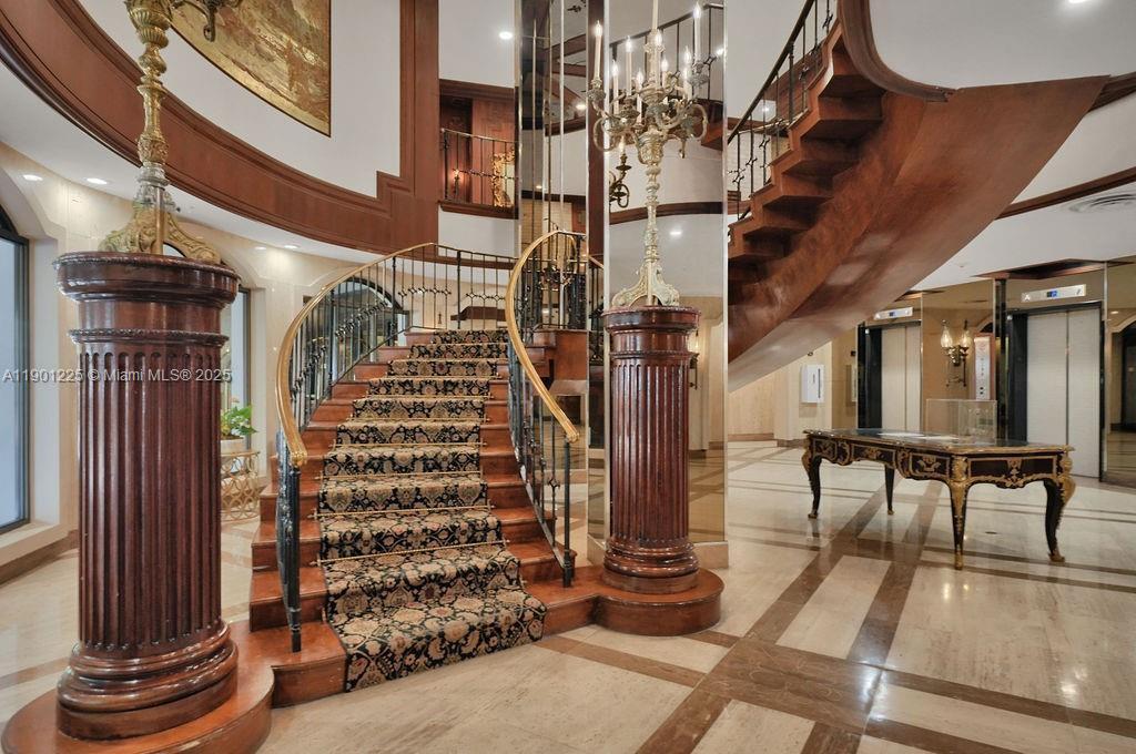 6039 Collins Avenue, Unit 1402 Miami Beach, FL 33140 - Photo 43 of 45 a view of entryway with a front door