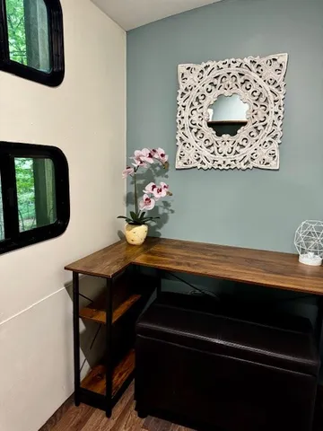 a view of a living room