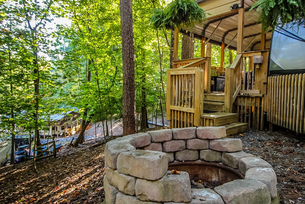 85 27th Street Ellijay, GA 30540 - Photo 3 of 28 a view of a couches in the patio