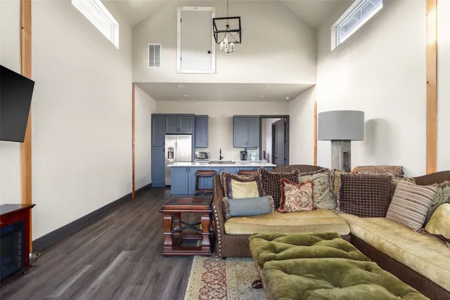 a view of a city from a balcony