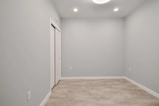 a view of empty room