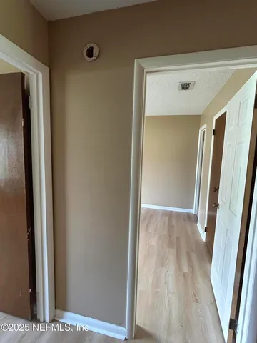 a view of wooden floor