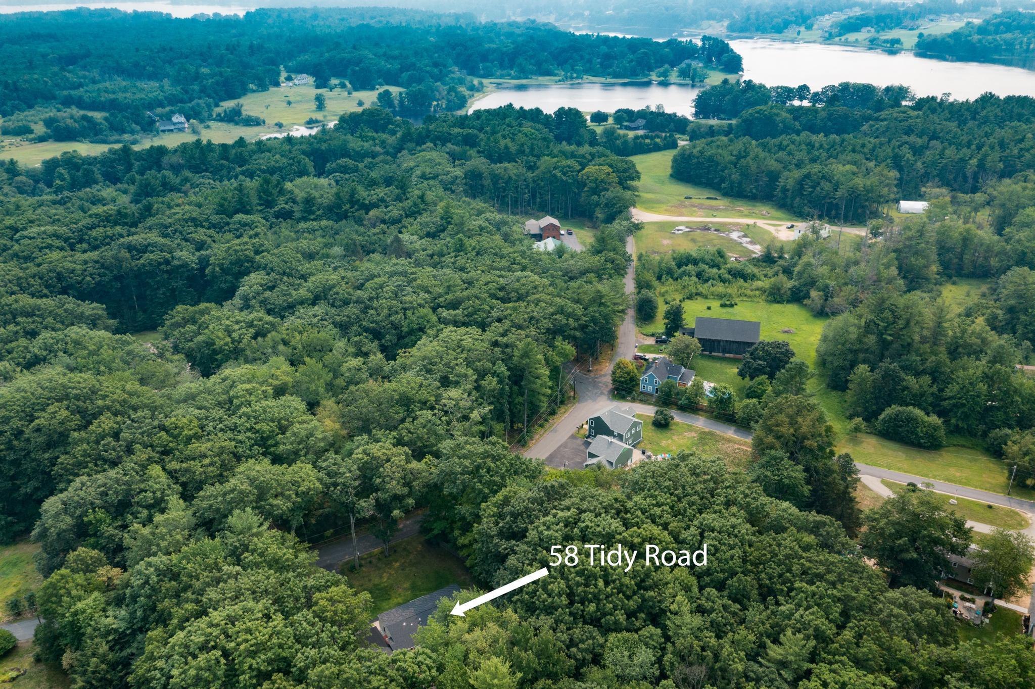 58 Tidy Road Eliot, ME 03903 - Photo 1 of 30 Aerial view to the river