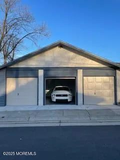 a view of a car garage