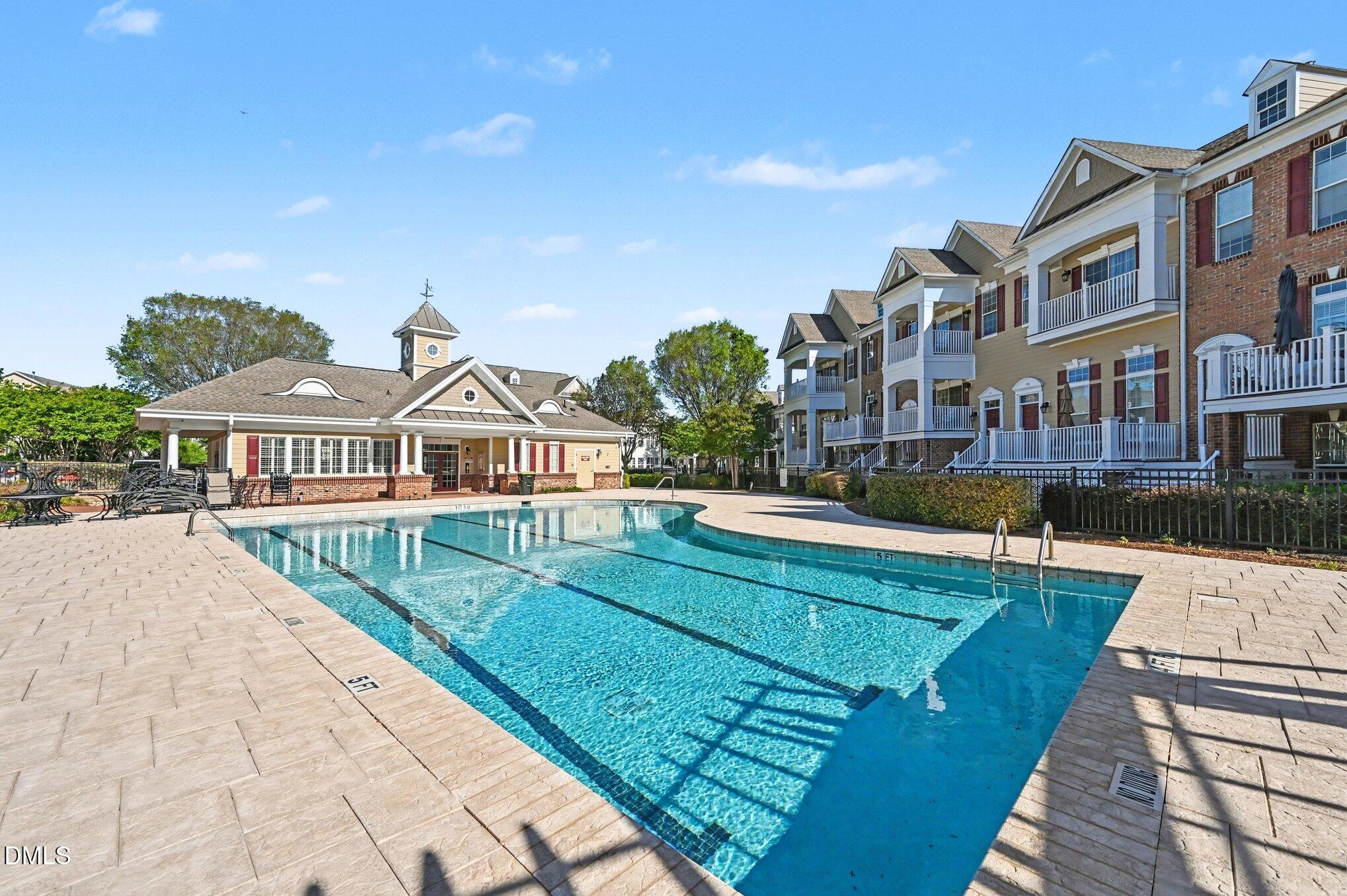10420 Sablewood Drive, Unit 112 Raleigh, NC 27617 - Photo 28 of 31 a view of a house with roof deck