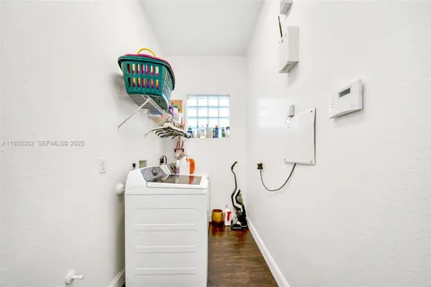 an outdoor space with plants