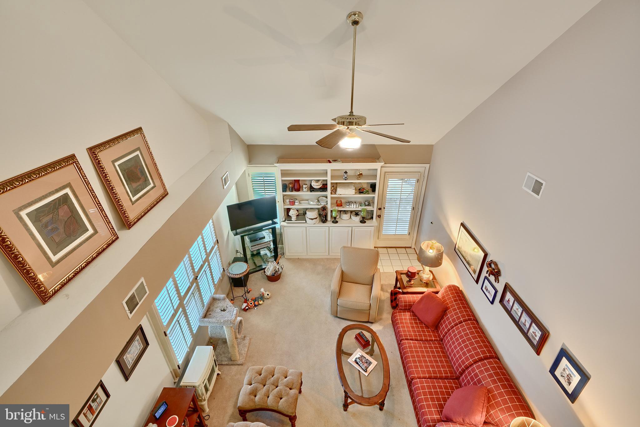 793 Eastern Point Road Annapolis, MD 21401 - Photo 29 of 44 View from loft into family room