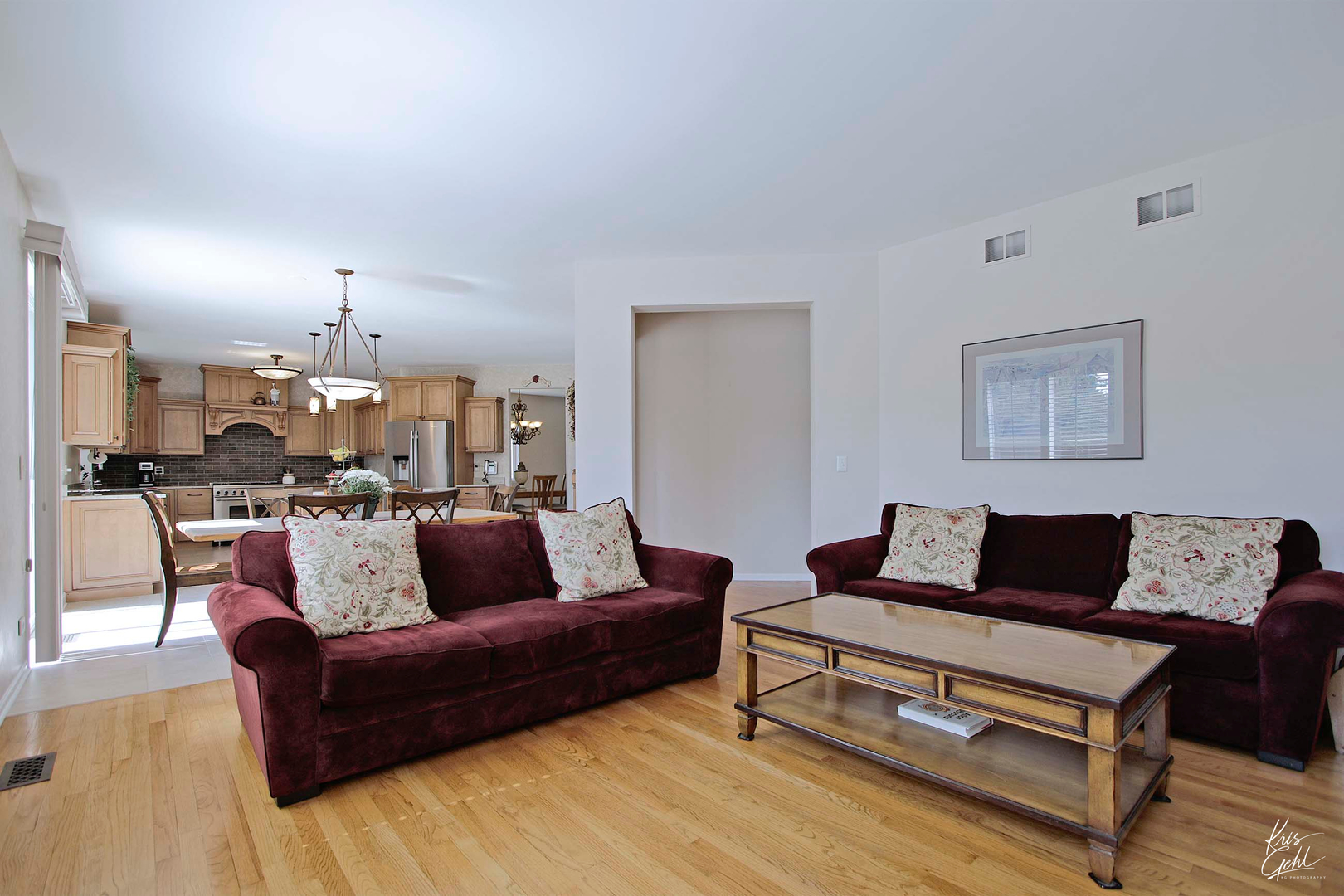 515 Capital Lane Gurnee, IL 60031 - Photo 11 of 32 a living room with furniture and a chandelier