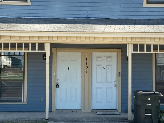 a view of front door