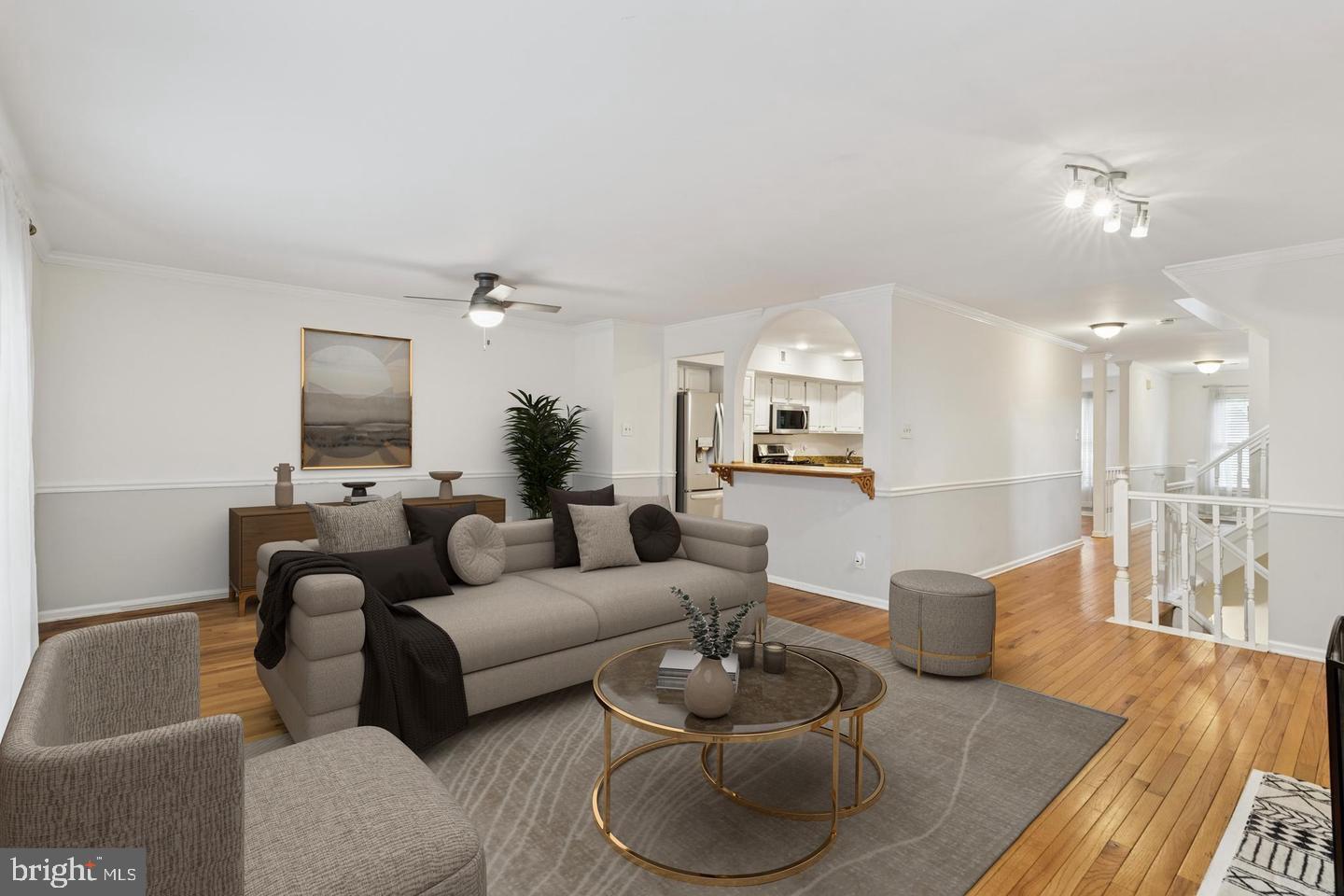32 Main Street Chesterbrook, PA 19087 - Photo 4 of 20 a living room with furniture and a wooden floor