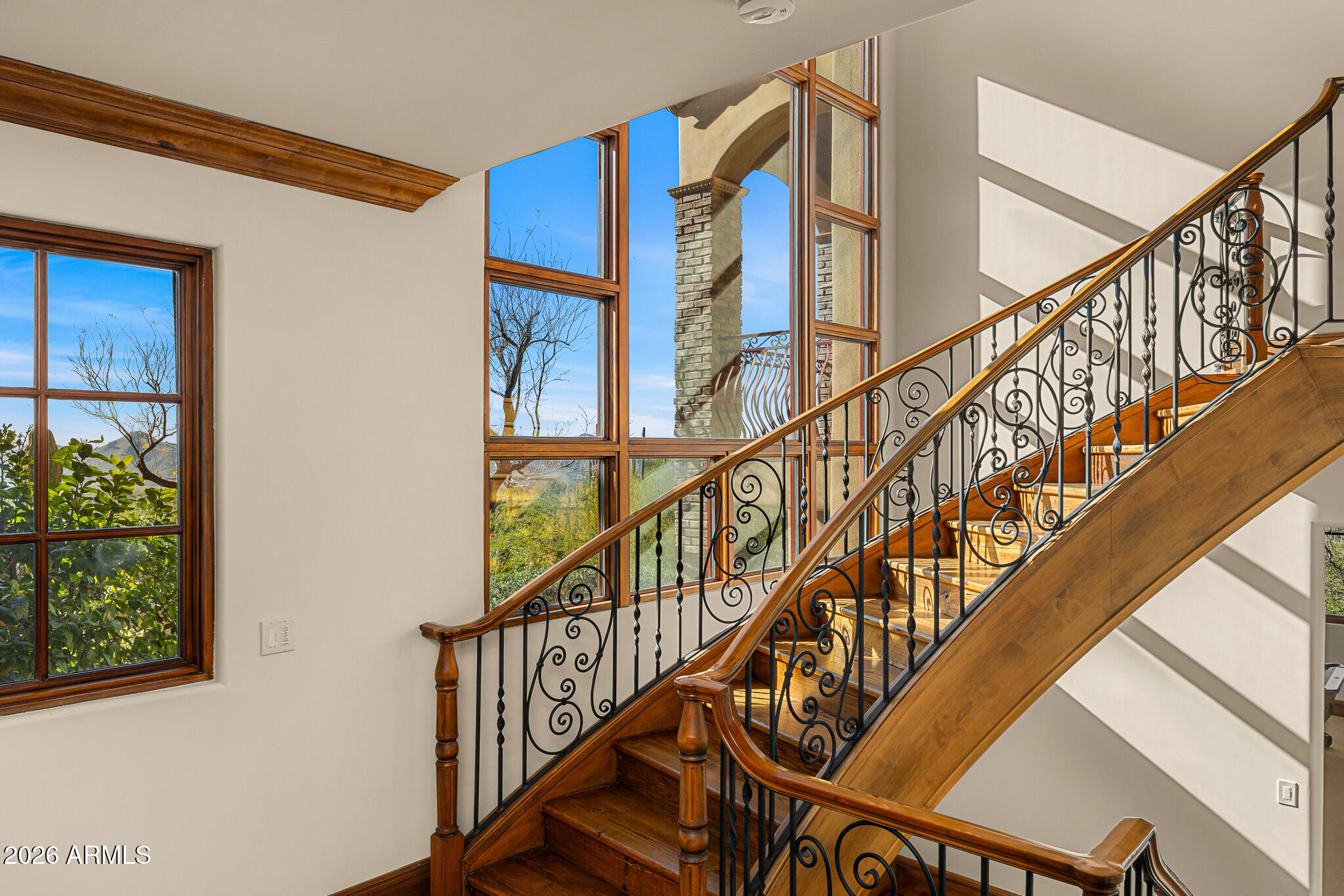 42820 North Fleming Springs Road Cave Creek, AZ 85331 - Photo 31 of 88 35second floor staircase
