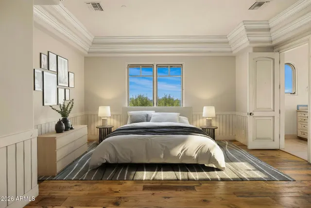 a view of a living room with furniture