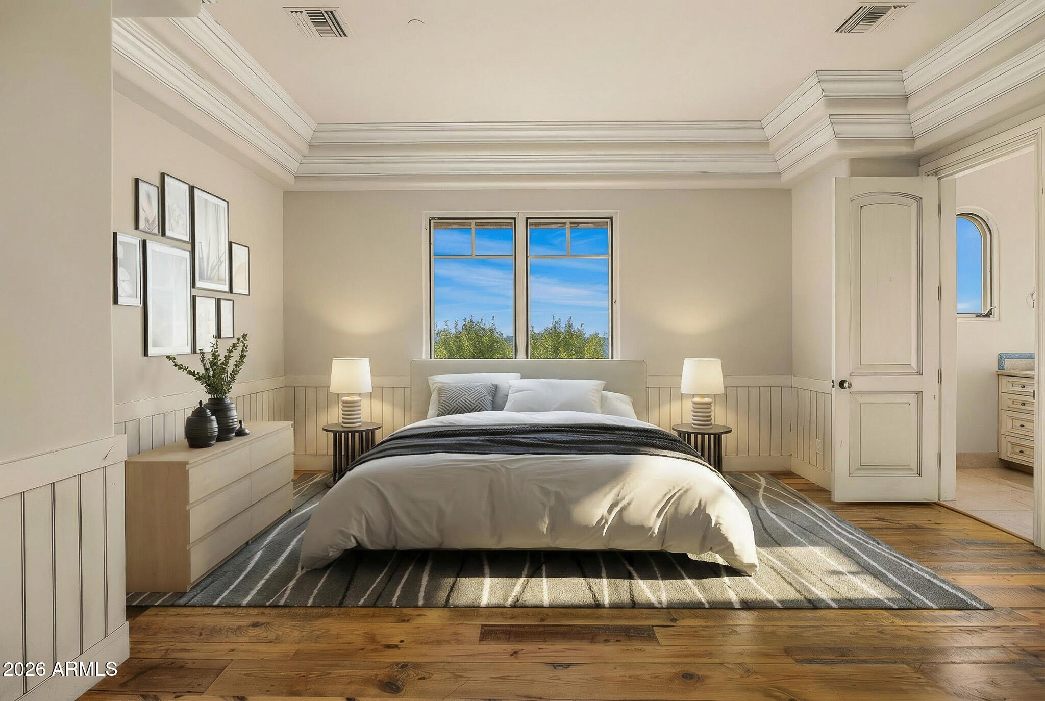 42820 North Fleming Springs Road Cave Creek, AZ 85331 - Photo 45 of 88 guest bed 2 virtually staged