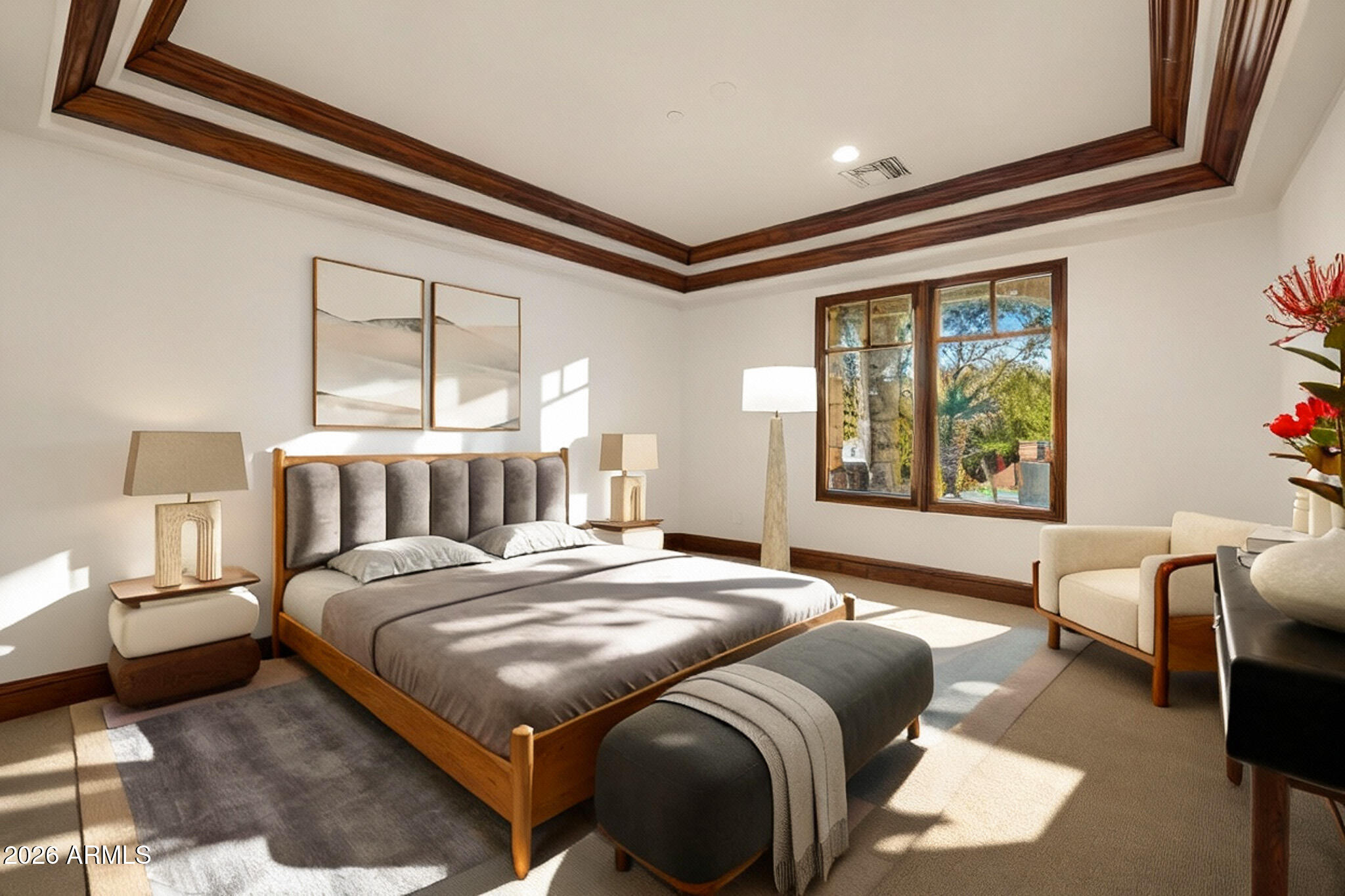 42820 North Fleming Springs Road Cave Creek, AZ 85331 - Photo 49 of 88 guest bed 4 virtually staged