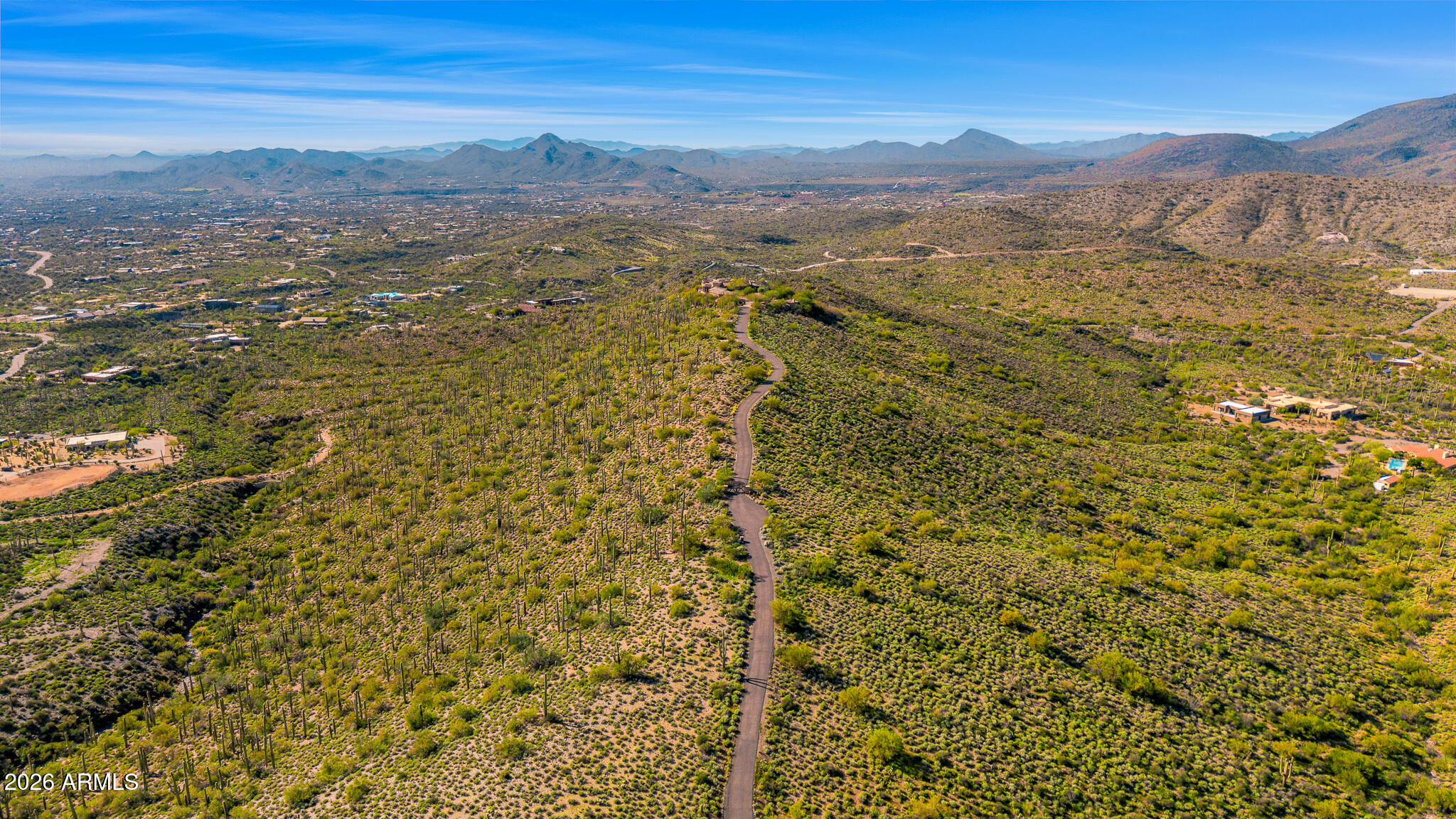 42820 North Fleming Springs Road Cave Creek, AZ 85331 - Photo 87 of 88 01driveway property overview_aerial