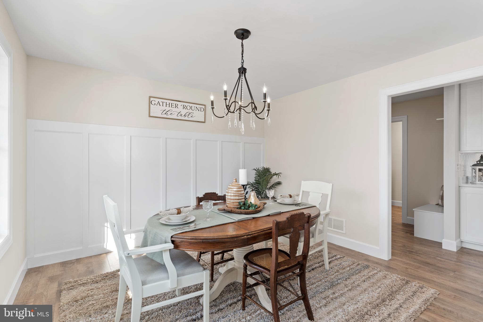423 Meeting House Spring Road Carlisle, PA 17013 - Photo 28 of 68 Formal dining area has accent wainscotting