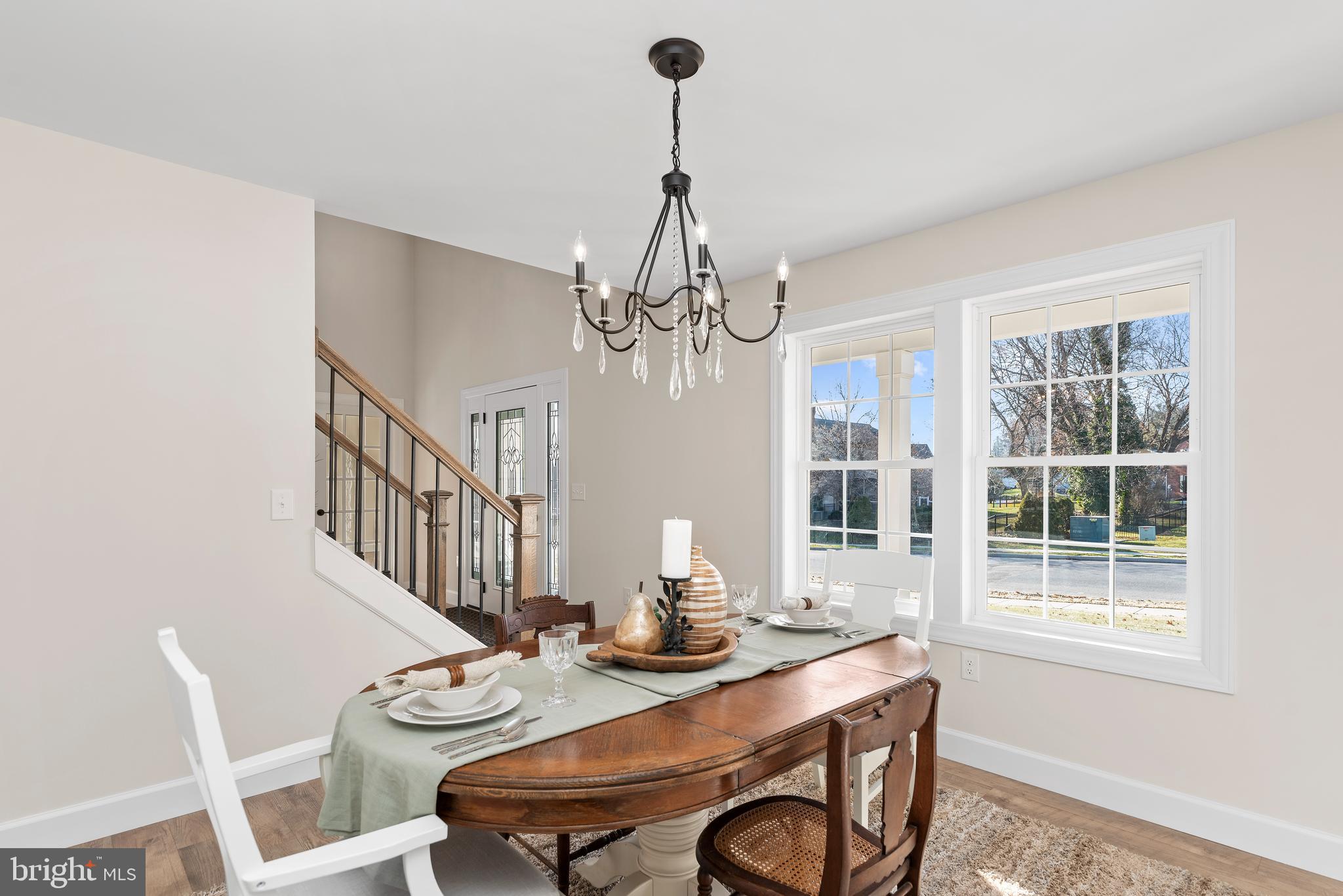 423 Meeting House Spring Road Carlisle, PA 17013 - Photo 30 of 68 Pretty chandelier is just enough elegant bling!