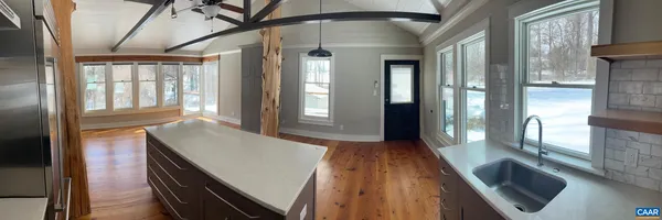 a view of a living room