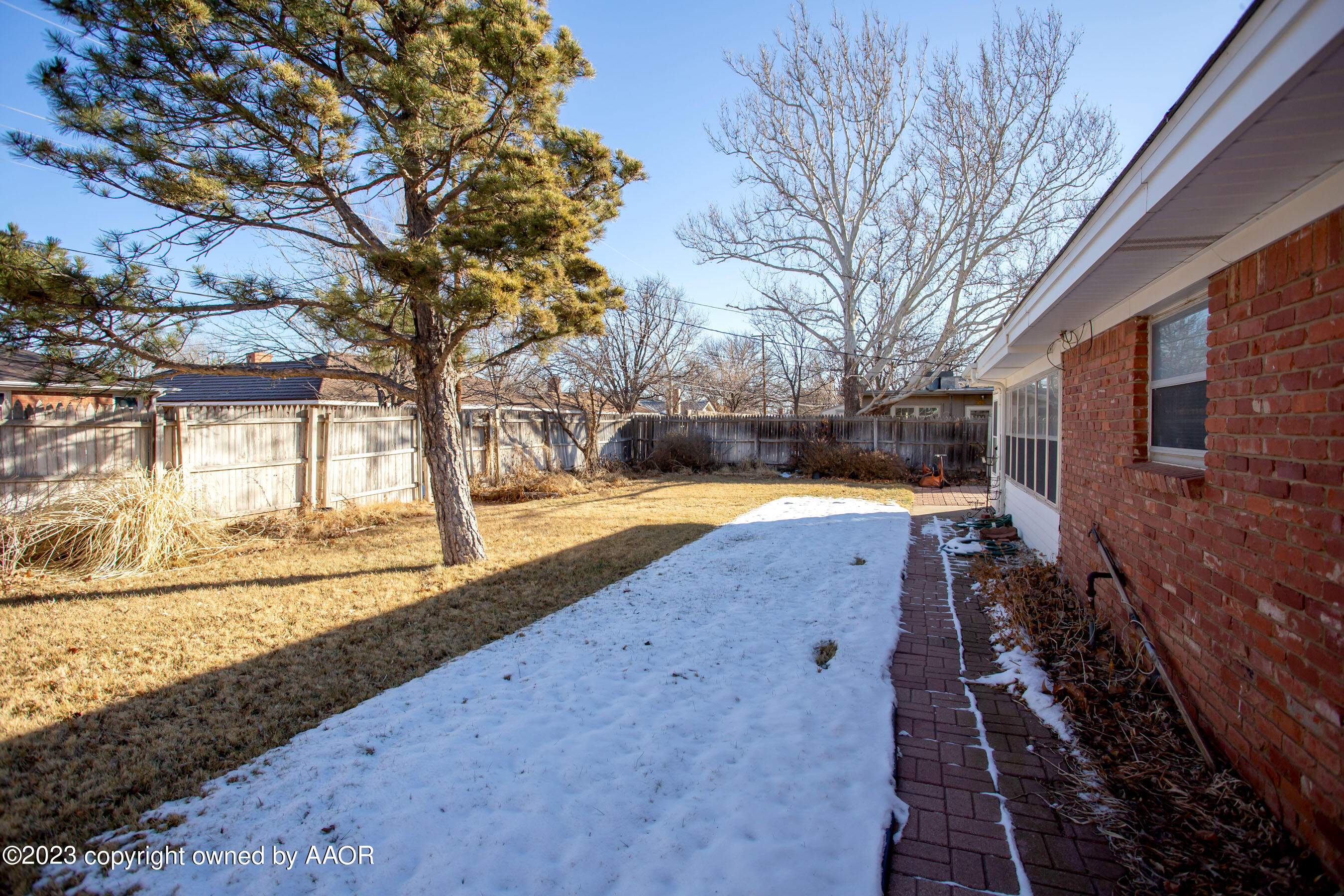 6014 Gainsborough Road Amarillo, TX 79106 - Photo 24 of 25 Backyard 2