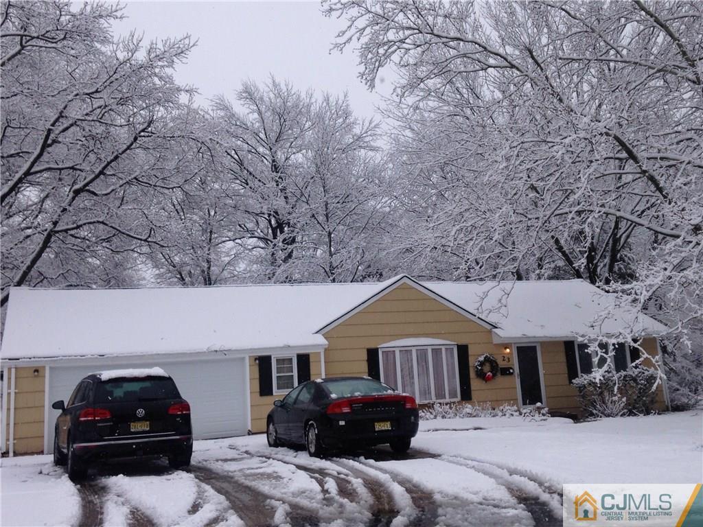a car parked in front of house