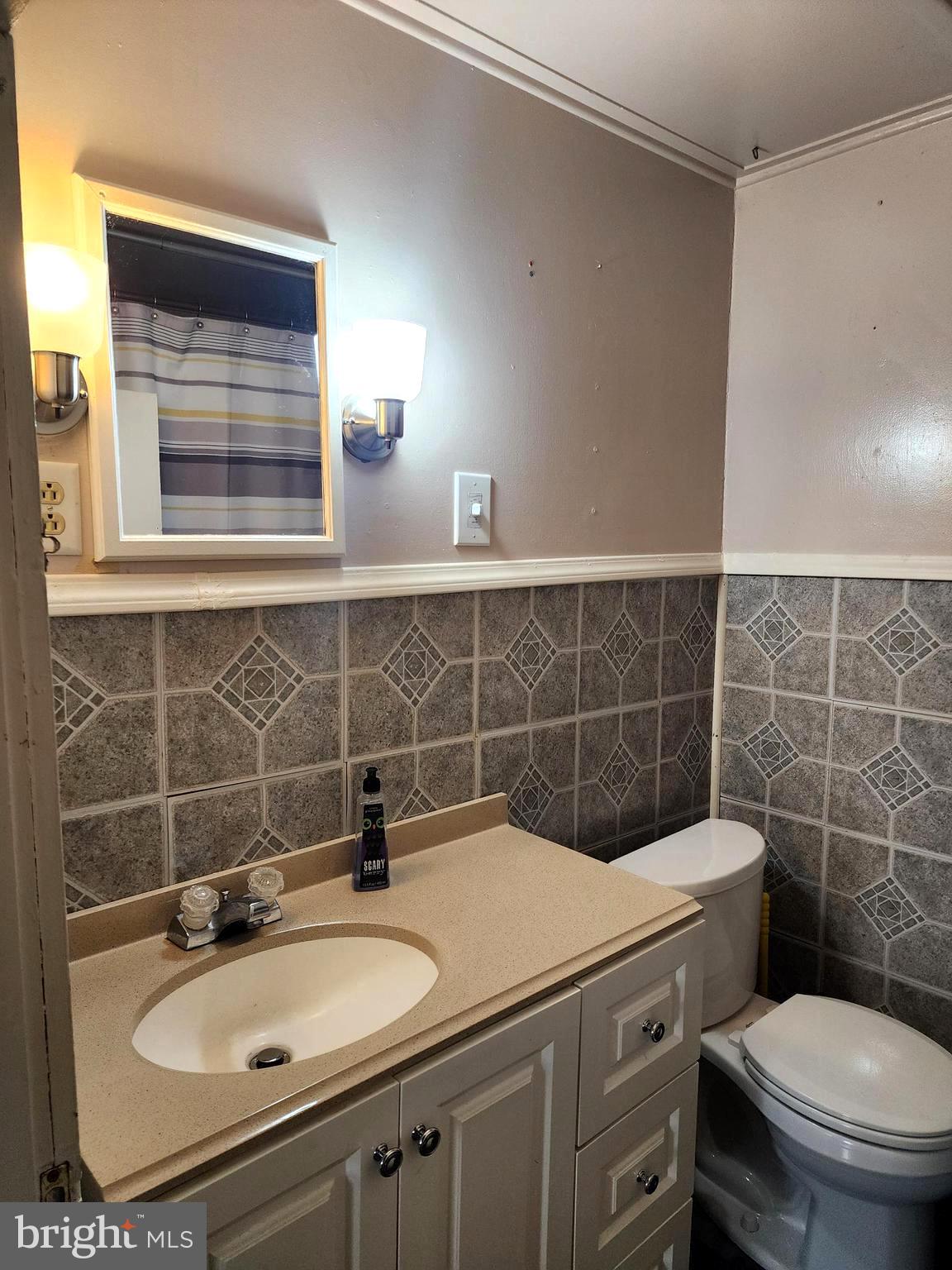 14403 Ellerslie Road Ellerslie, MD 21529 - Photo 3 of 34 a bathroom with a sink toilet and mirror