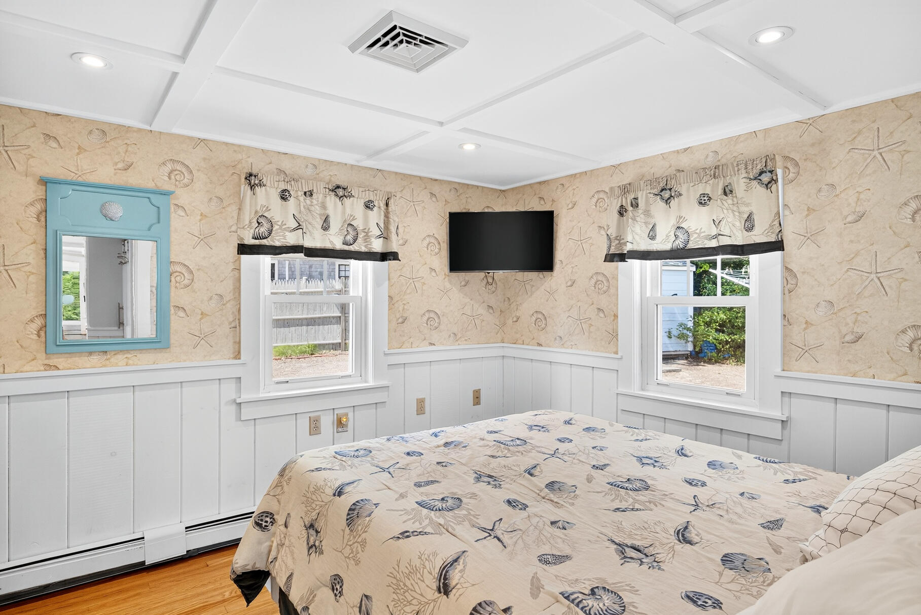 13 Garden Lane Dennis Port, MA 02639 - Photo 20 of 43 a bedroom with a large bed and a window