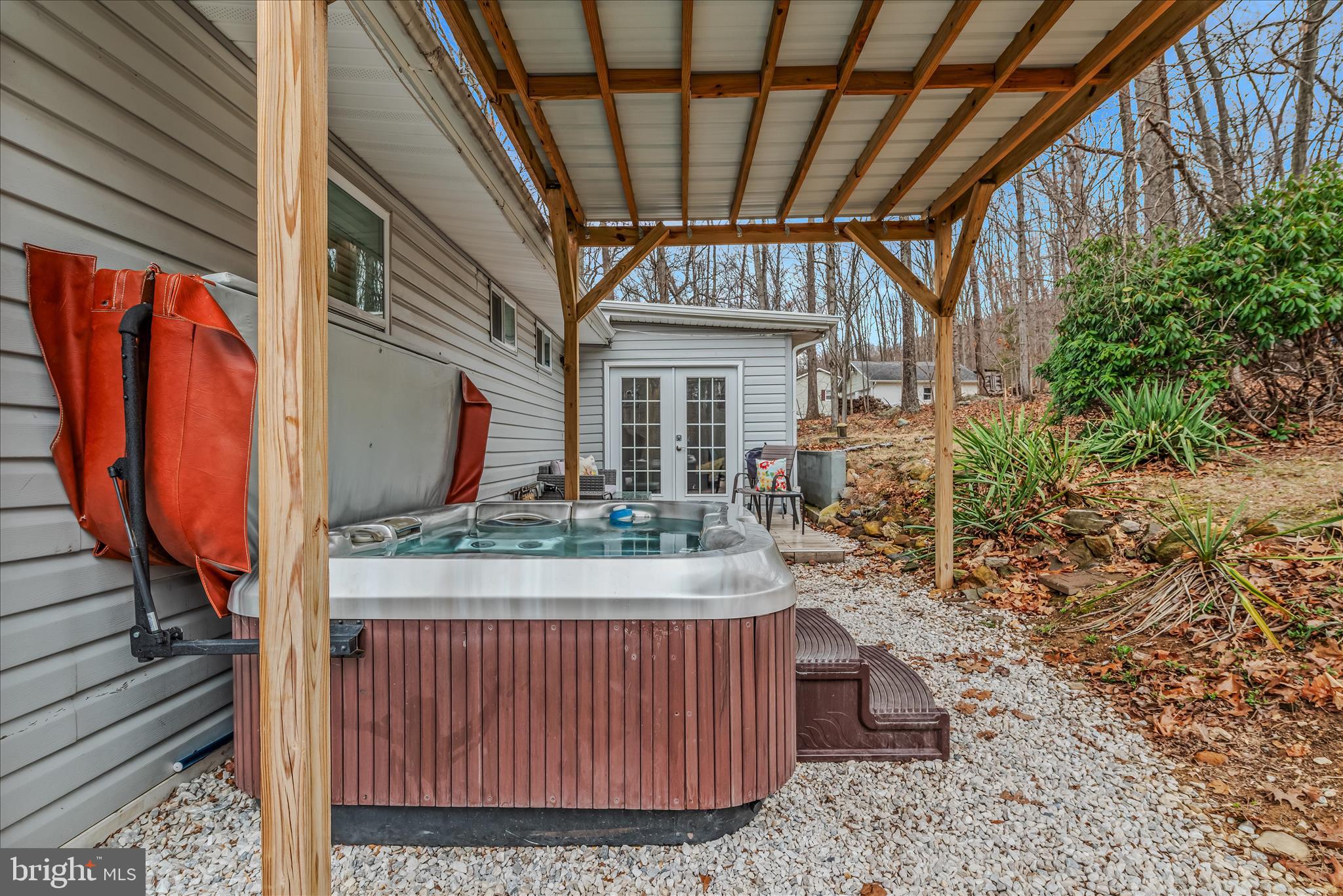 771 Gray Fox Road Harpers Ferry, WV 25425 - Photo 34 of 46 Back Patio/Hot Tub